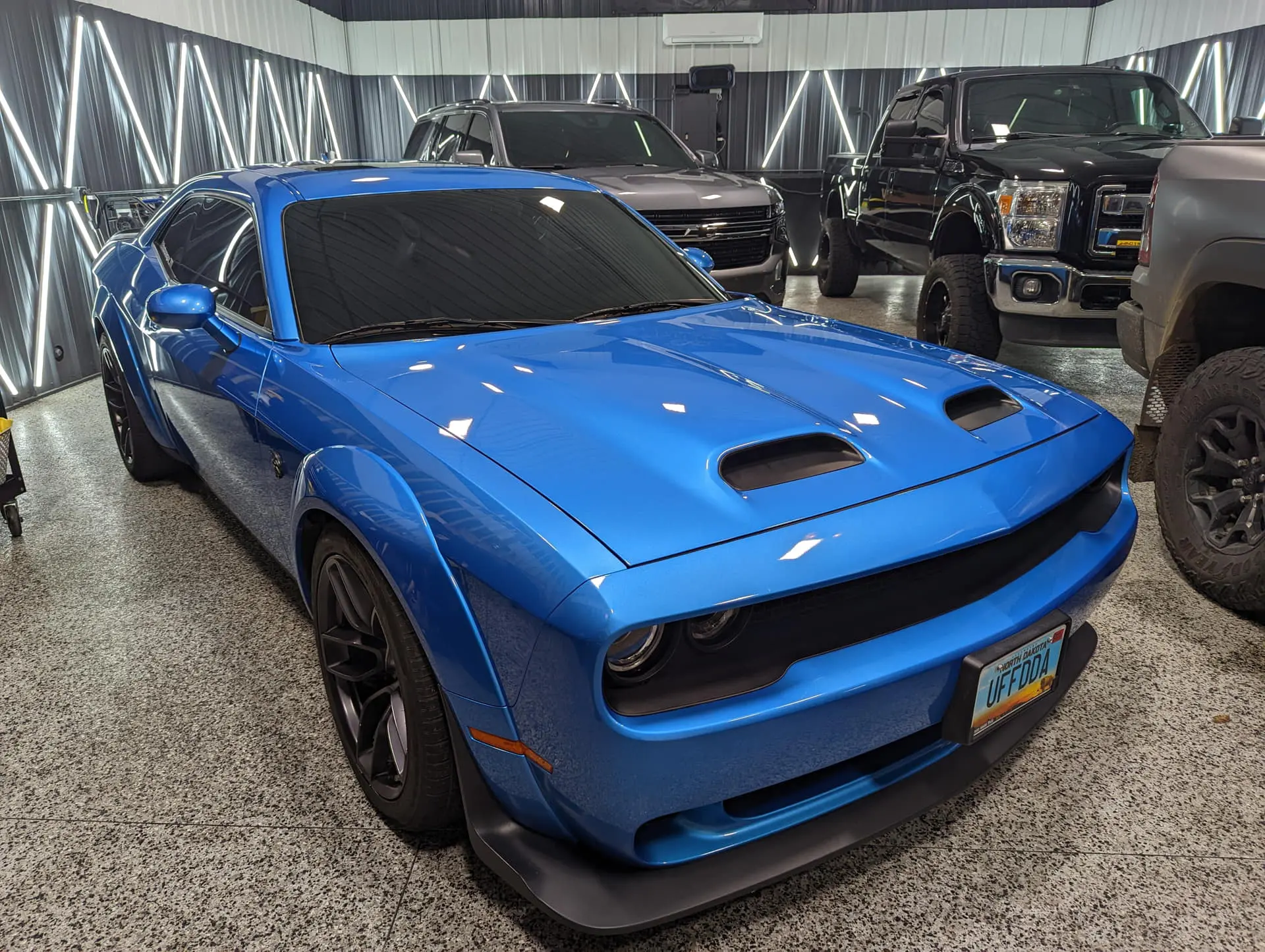 blue-car-wraps- Infinity-Auto-Styling-North-Dakota Paint Protection Film