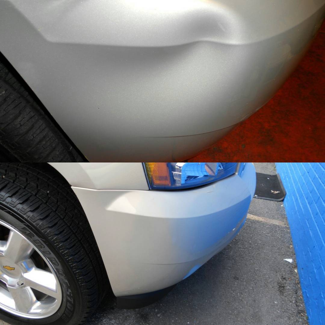 astonishing bumper dent removal before and after 13525331 1208072929224094 22242971 n