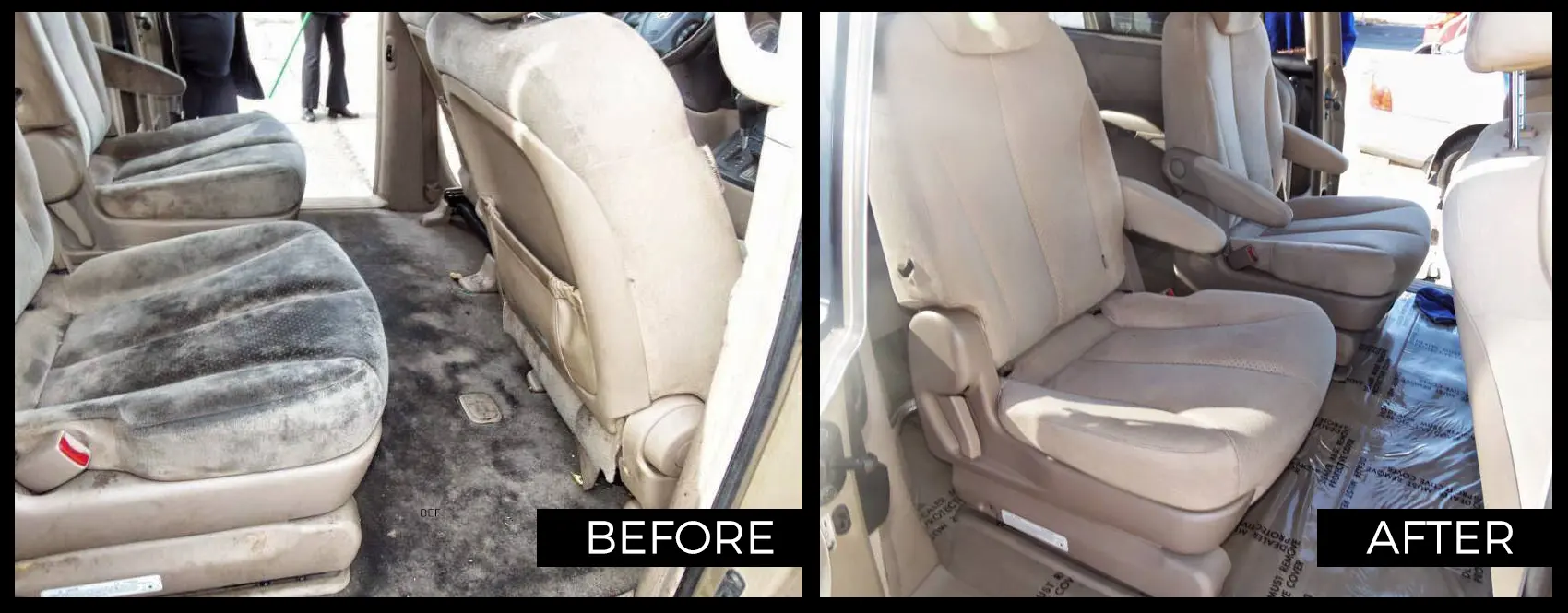 mini van before after