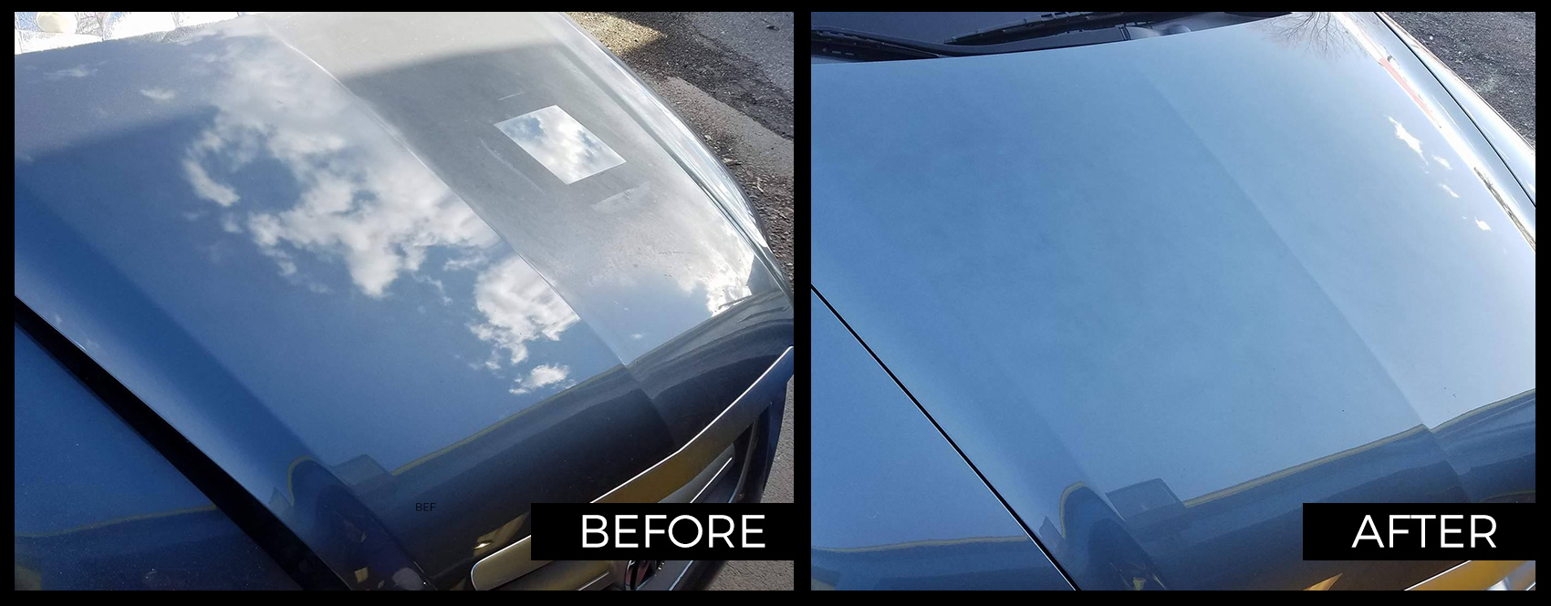 paint issue before after