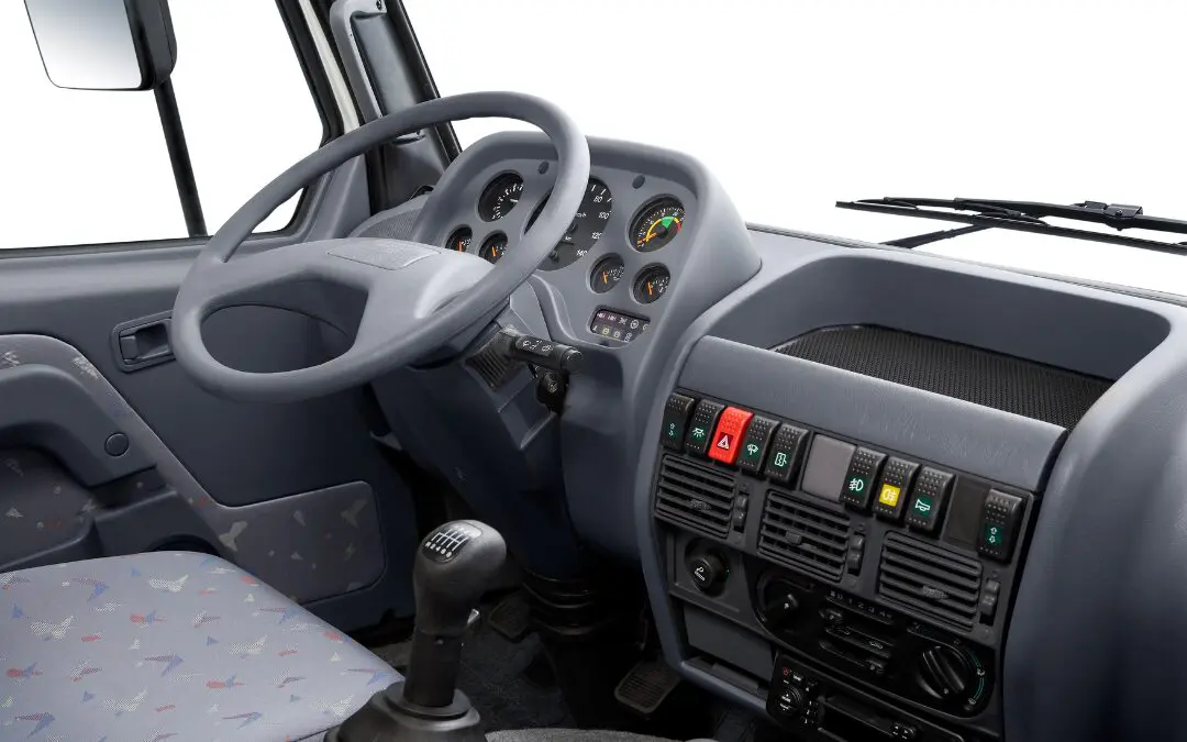 professional detailing a truck interior at astonishing detail