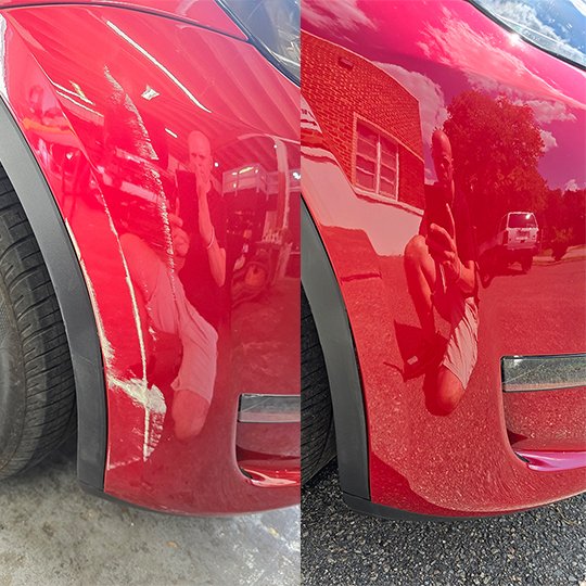 bumper repair before after 1