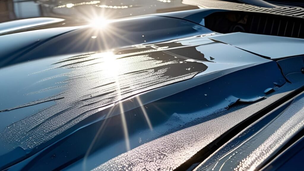 Car wax damage car paint