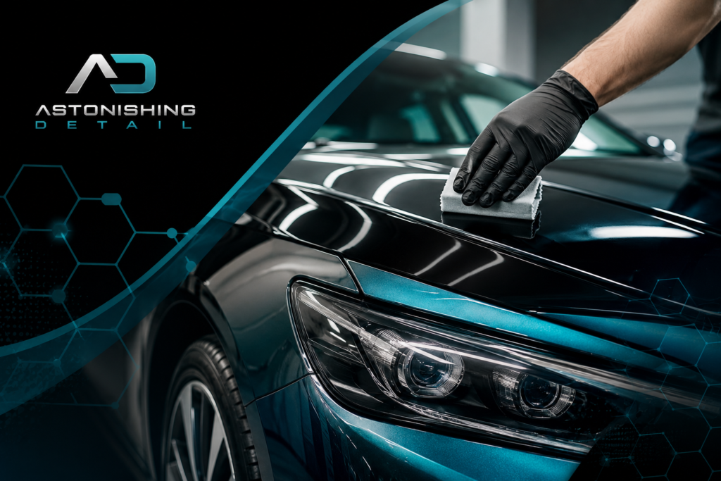 Professional ceramic coating application in Richmond VA