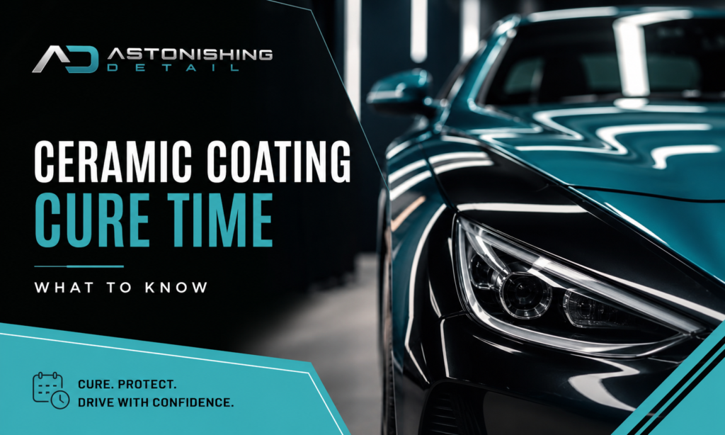 how long does ceramic coating need to cure