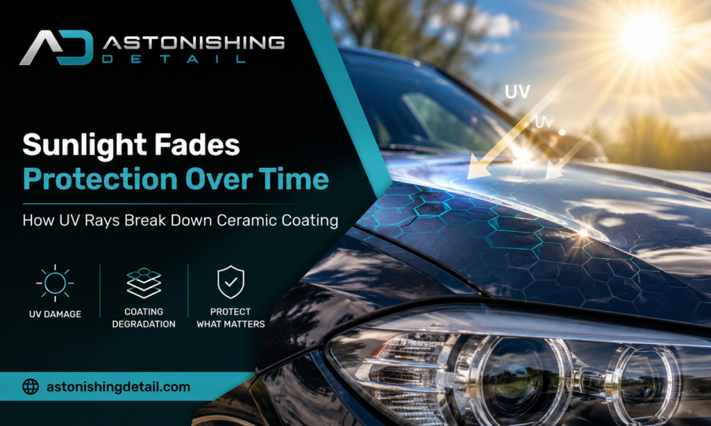 How Sunlight Destroys Ceramic Coating Over Time | Astonishing Detail