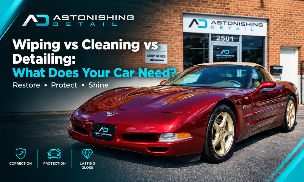 Detailing Your Automobile: Understanding the Difference