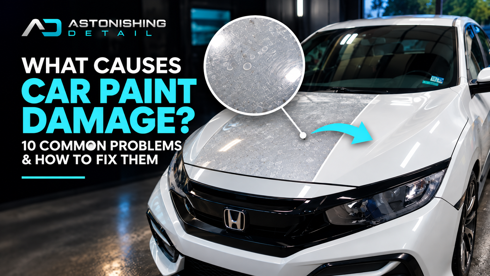 What Causes Car Paint Damage? 10 Common Problems and How to Fix Them