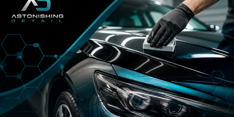 Professional ceramic coating application in Richmond VA